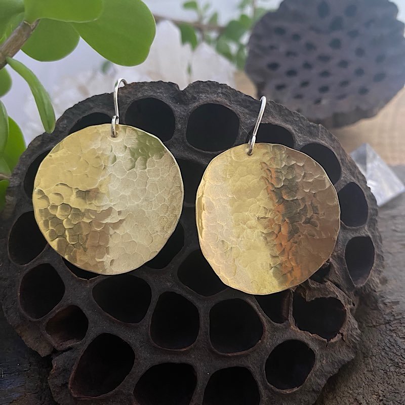 Sun Disks- Brass